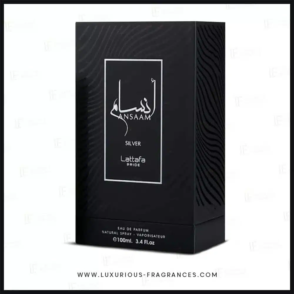 Eau de parfum Ansaam Silver 100ml – Lattafa Pride – Image 2