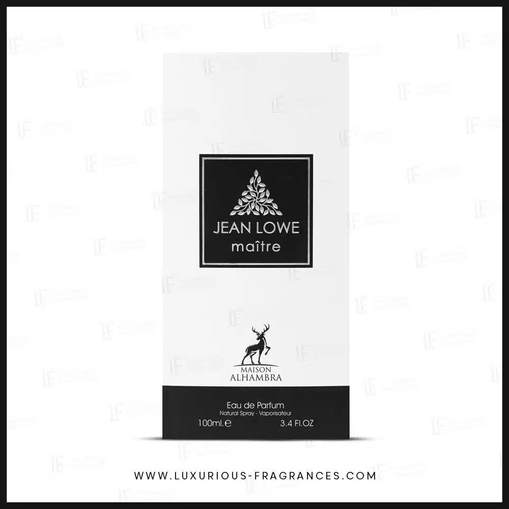 Eau de parfum Jean Lowe Maître 100ml – Maison Alhambra – Image 2