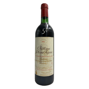 Saint Emilion – Chateau La Tour Figeac Rouge 1982  (Bordeaux)