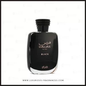 Eau de parfum Hawas for him Black 100ml – Rasasi