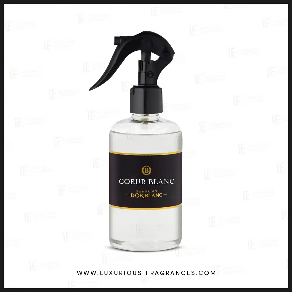 Spray d’ambiance Coeur blanc – Parfums d’Or Blanc