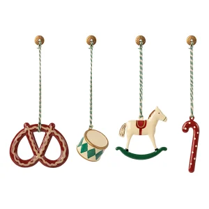 Maileg – Décoration de noël en métal (Set de 4)