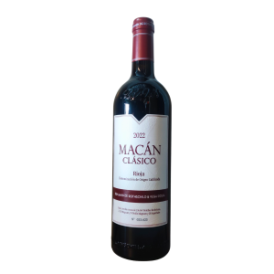 Macan Classico 2022, Rothschild et Vega Sicilia, 75Cl, 14.5°