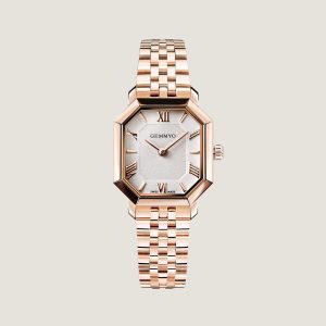 Gemmyo – Montre en acier doré Prima