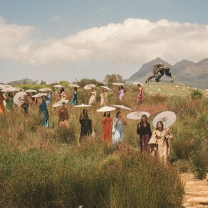 Les noces bénies d&rsquo;Hera – Ombrelle blanche en papier